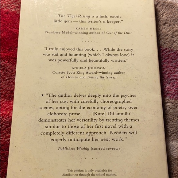 🔴The tiger rising book🔴 - Picture 2 of 5